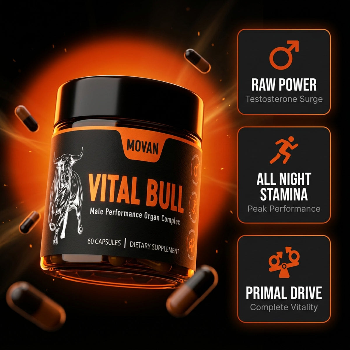 MOVAN - PRIMAL BULL DRIVE SUPPORT