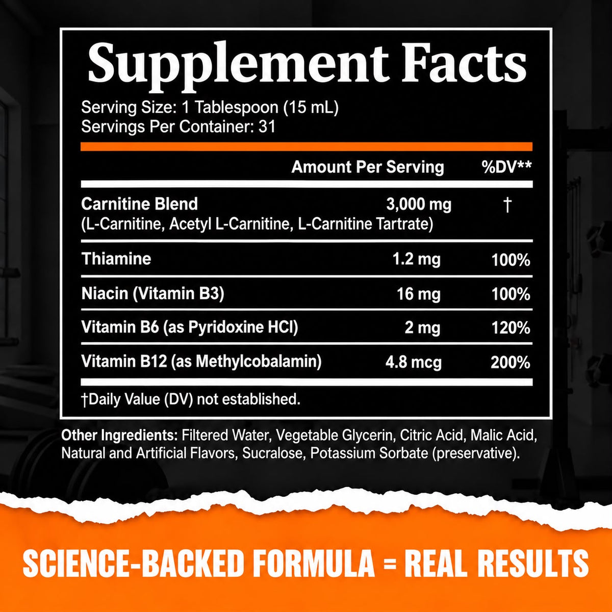 L CARINTINE TO BURN BELLY FAT 3X FASTER