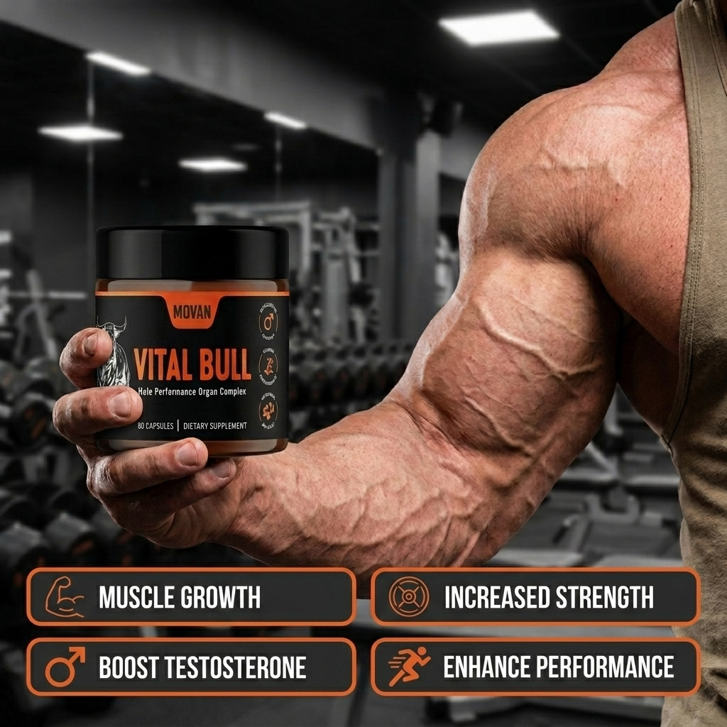 MOVAN - VITAL BULL BEEF ORGAN SUPPLEMENT FOR MEN