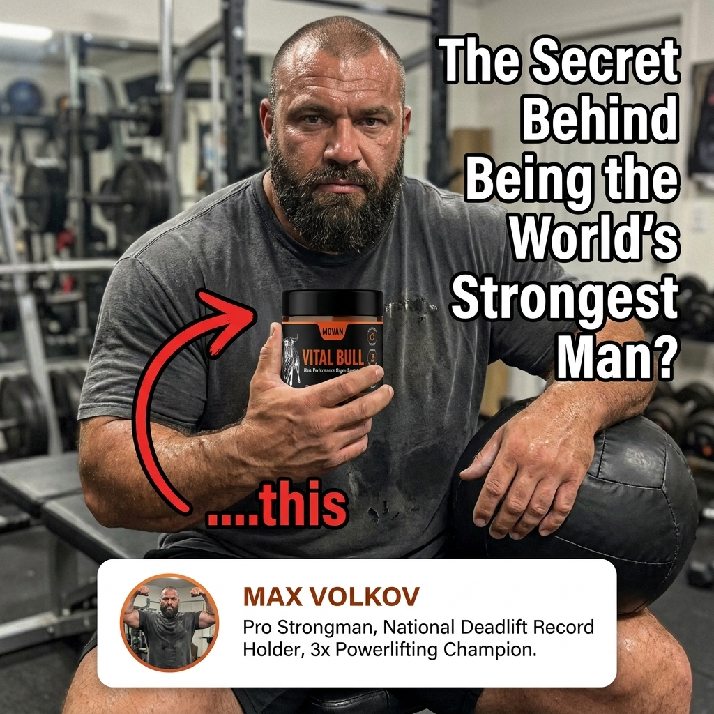 MOVAN - VITAL BULL BEEF ORGAN SUPPLEMENT FOR MEN