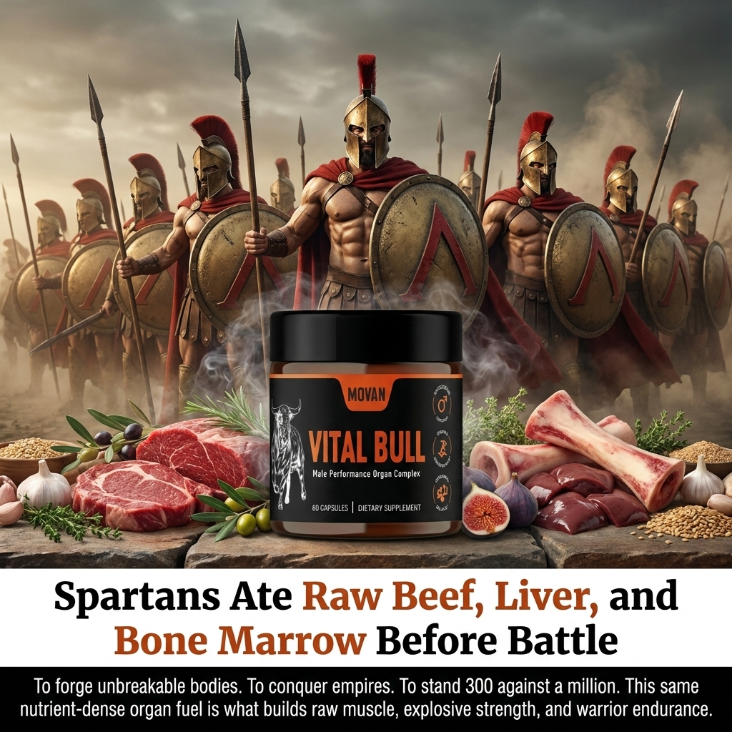 MOVAN - VITAL BULL BEEF ORGAN SUPPLEMENT FOR MEN